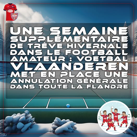 LA DECISION EST PRISE: PAS DE FOOT CE WEEKEND